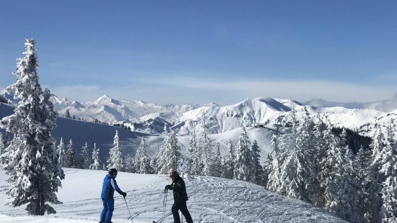 Skigebiet in Bad Hofgastein. 