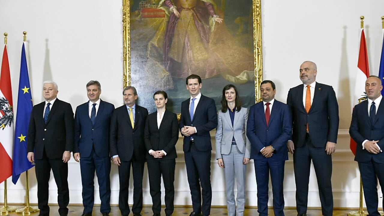 Kurz lud die Regierungschefs der sechs Westbalkan-Staaten ein 
