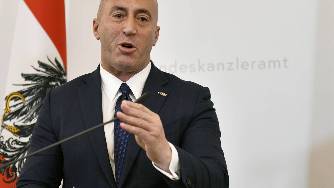 Premierminister der Republik Kosovo Ramush Haradinaj 