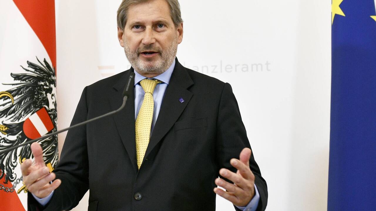 EU-Kommissar Johannes Hahn 