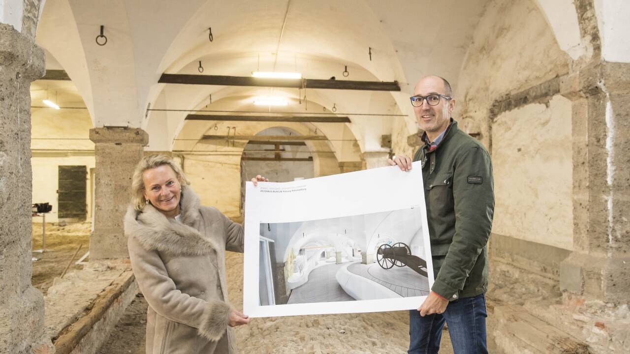 Im ehemaligen Zeughaus der Festung Hohensalzburg soll ein Museum entstehen. Im 