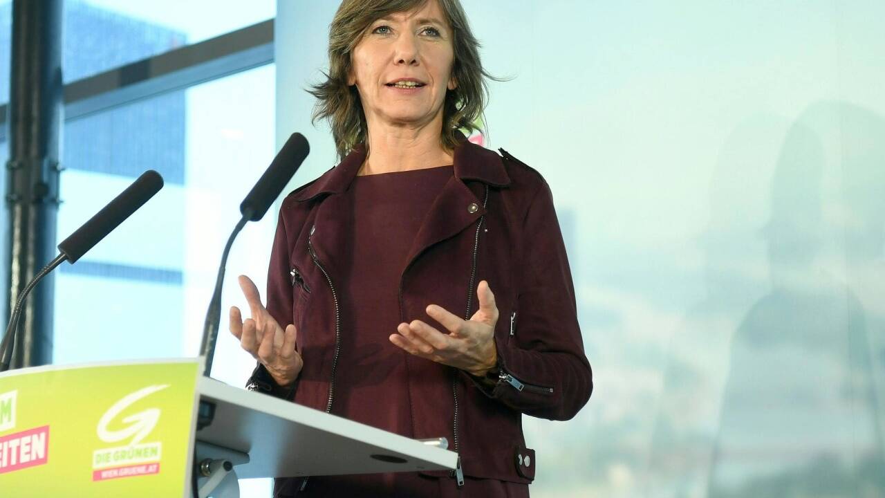 Die neue Spitzenkandidaten der Wiener Grünen, Birgit Hebein, bei ihrer Präsentation in Wien am Dienstag, 27. November 2018. 