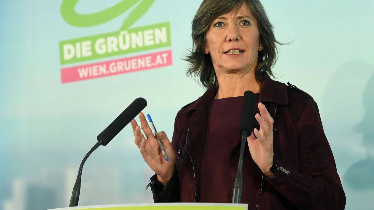 Die neue Spitzenkandidaten der Wiener Grünen, Birgit Hebein, bei ihrer Präsentation in Wien am Dienstag, 27. November 2018. 