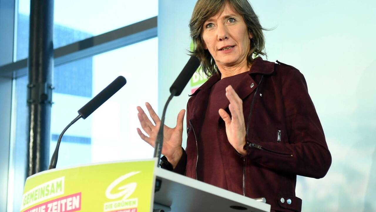 Die neue Spitzenkandidaten der Wiener Grünen, Birgit Hebein, bei ihrer Präsentation in Wien am Dienstag, 27. November 2018. 