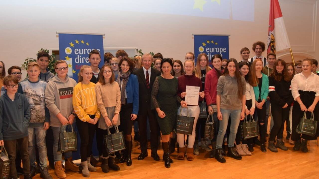 Der dritte Platz ging an das Bundesgymnasium Seekirchen. Mehrere Klassen unterschiedlicher Schulstufen hatten sich beteiligt.  