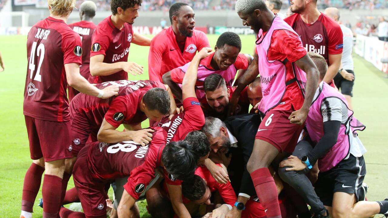 Red Bull Salzburg will heute über den Aufstieg jubeln. 