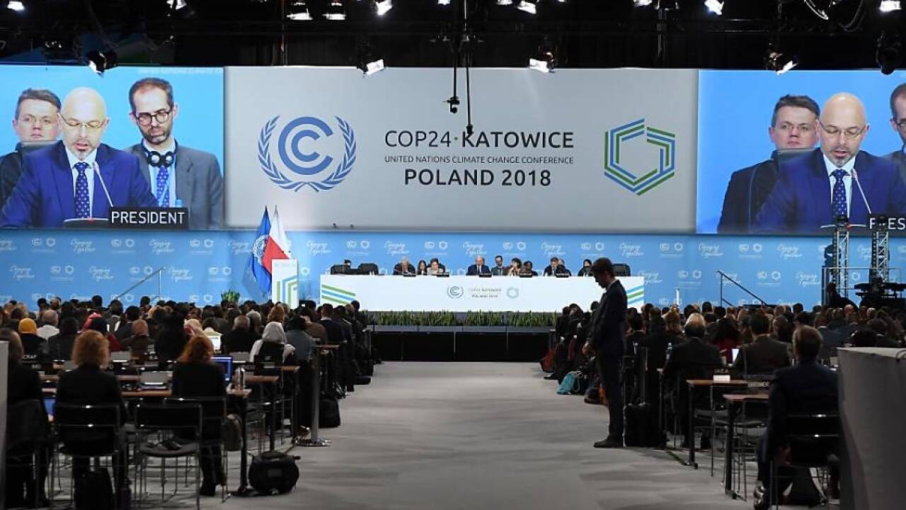 Eröffnung der Klimakonferenz in Kattowitz 