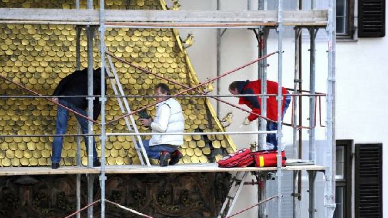 Sieben Schindeln von Goldenem Dachl gestohlen