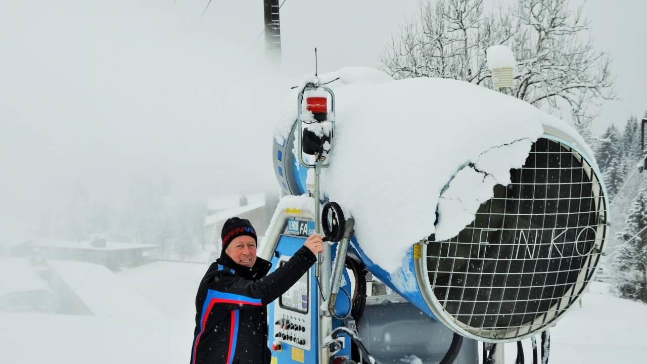 „Wir sind jetzt in Werfenweng mit der neuen Beschneiung bestens für den Winter gerüstet“, so Betriebsleiter Peter Wettengl. 