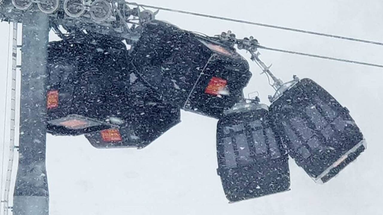 Zu einem spektakulären Zwischenfall ist es Sonntag, 9.Dezember 2018, bei den Bergbahnen Hochzillertal in Kaltenbach gekommen. 