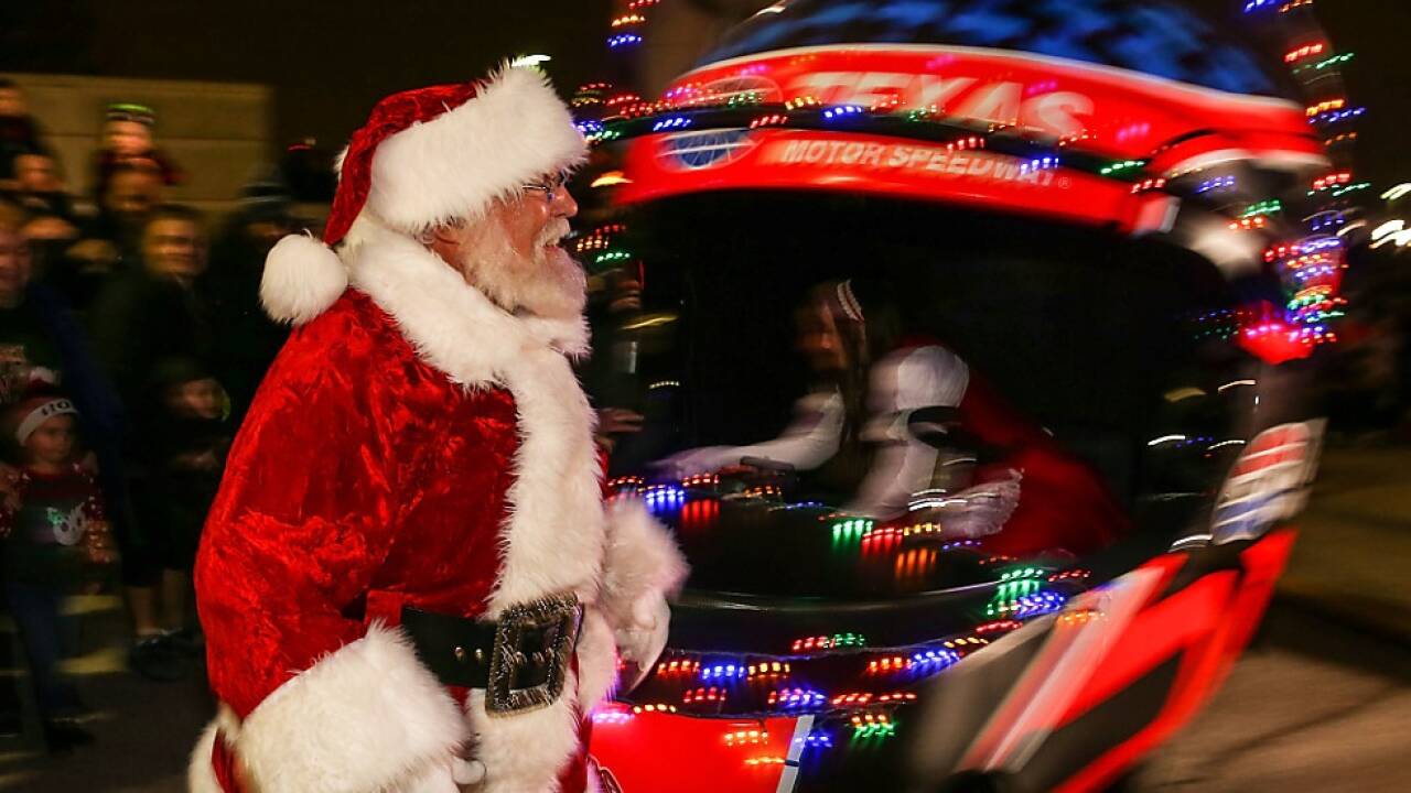 Weihnachtsmann-Auftritt in Texas 