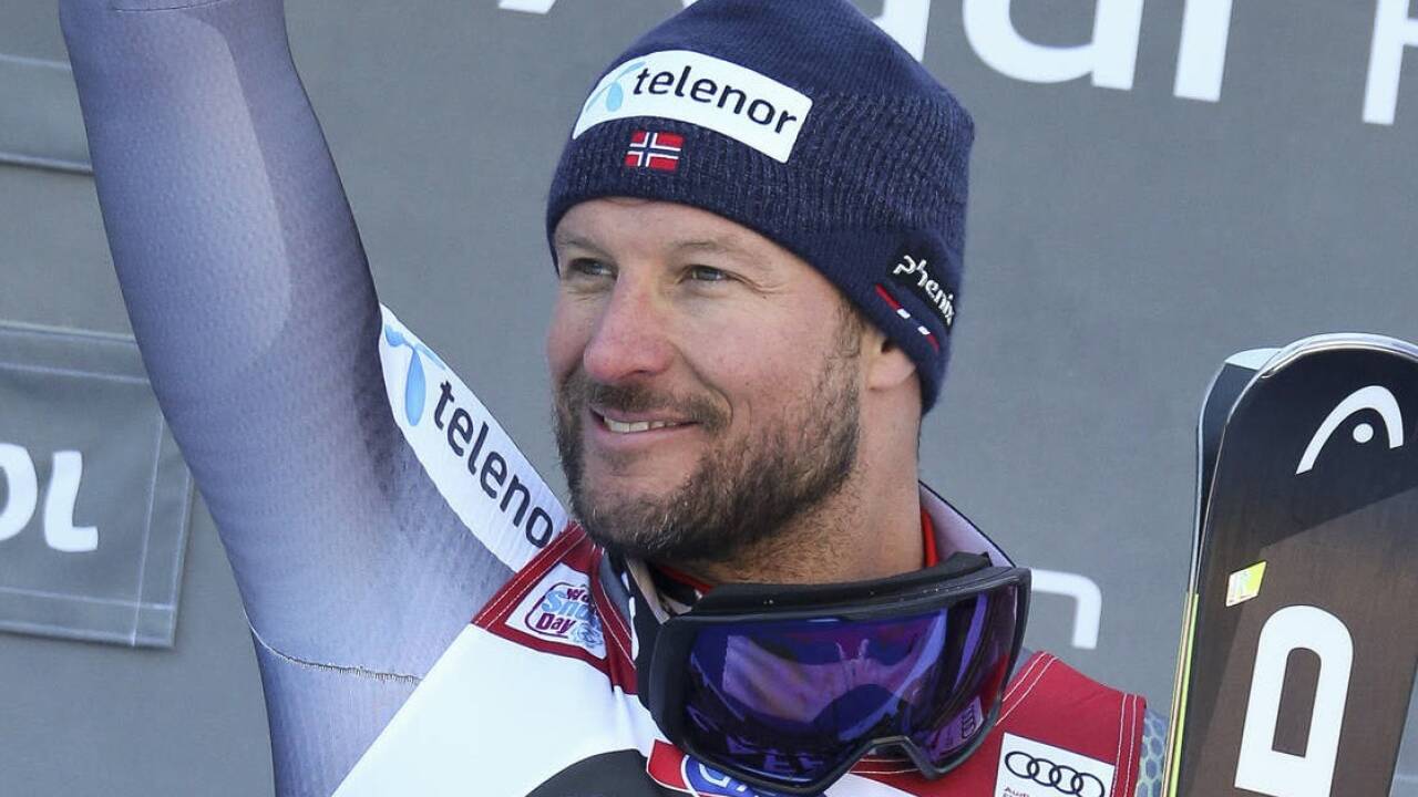 Aksel Lund Svindal gewann auf der Saslong bereits zum siebten Mal.  