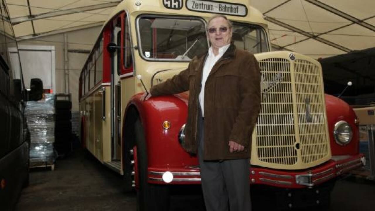 Der feine Oldtimer  soll wieder auf die Linie