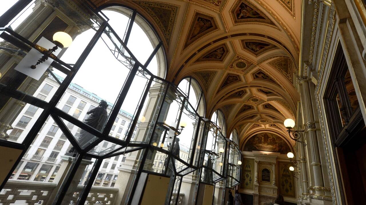Restaurierte Prunkräume der Wiener Staatsoper 
