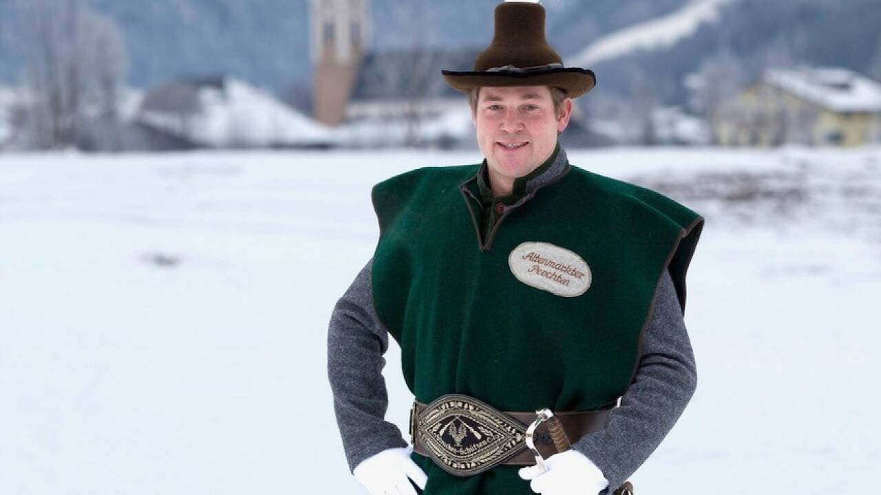 Manfred Steger ist der neue Hauptmann der Altenmarkter Perchten. Manfred Steger ist der neue Hauptmann der Altenmarkter Perchten.