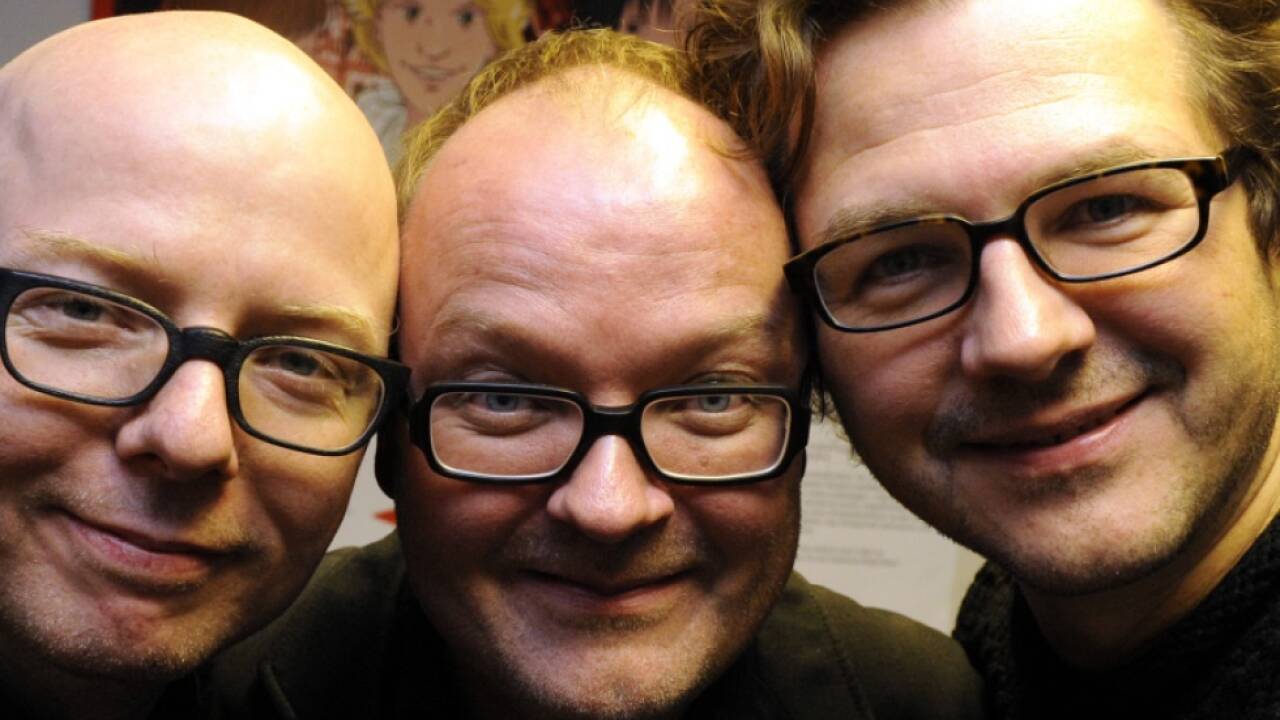 Von Anfang an dabei: Die Sprecher Rohrbech, Wawrczeck und Fröhlich  Von Anfang an dabei: Die Sprecher Rohrbech, Wawrczeck und Fröhlich