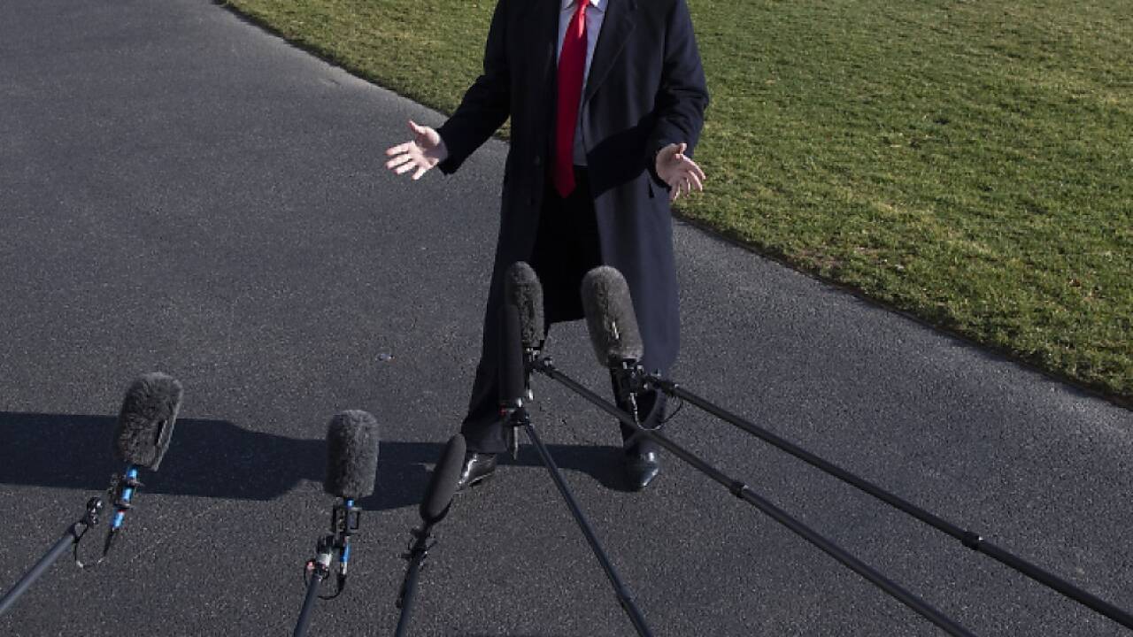 Trump spricht wieder verstärkt von der Mauer zu Mexiko  Trump spricht wieder verstärkt von der Mauer zu Mexiko
