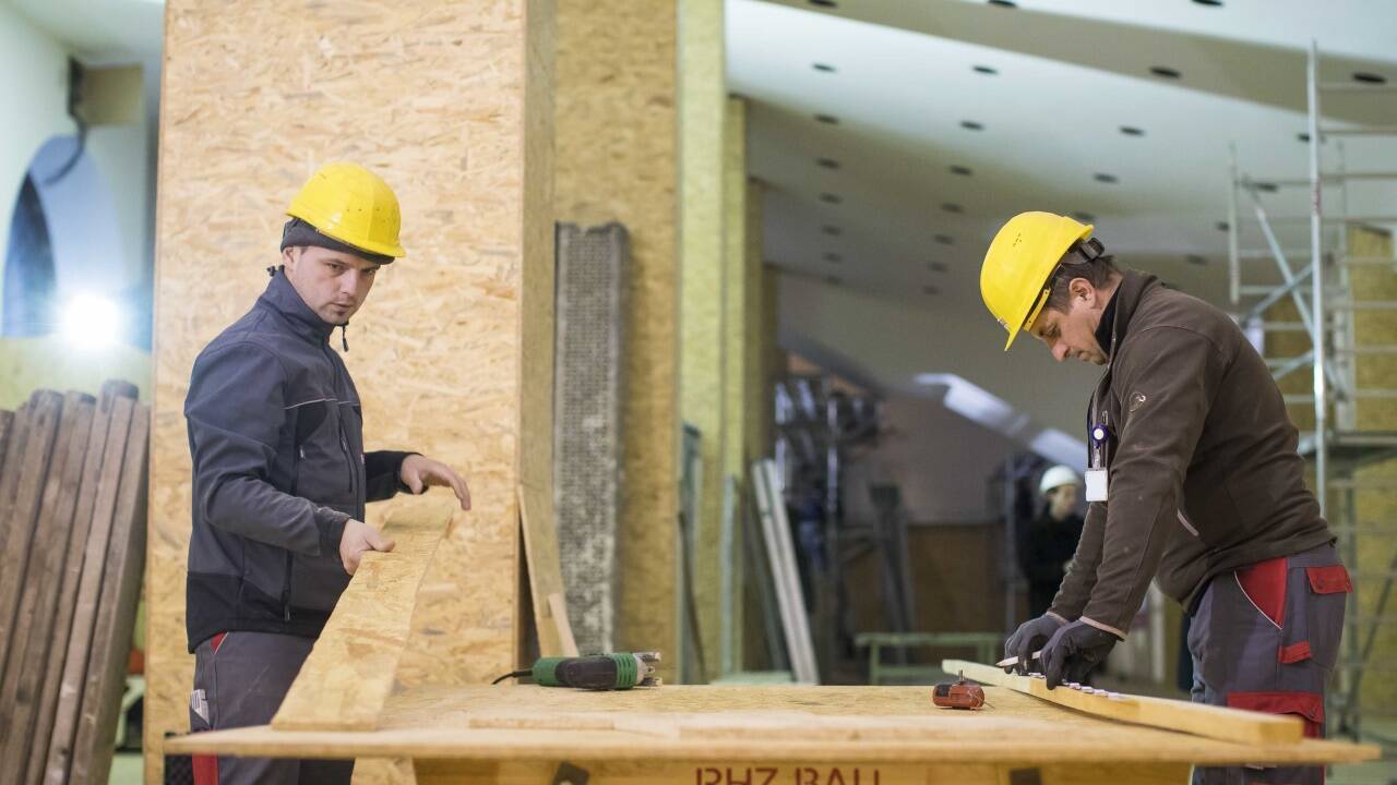 Bilder von der Baustelle. Bilder von der Baustelle.