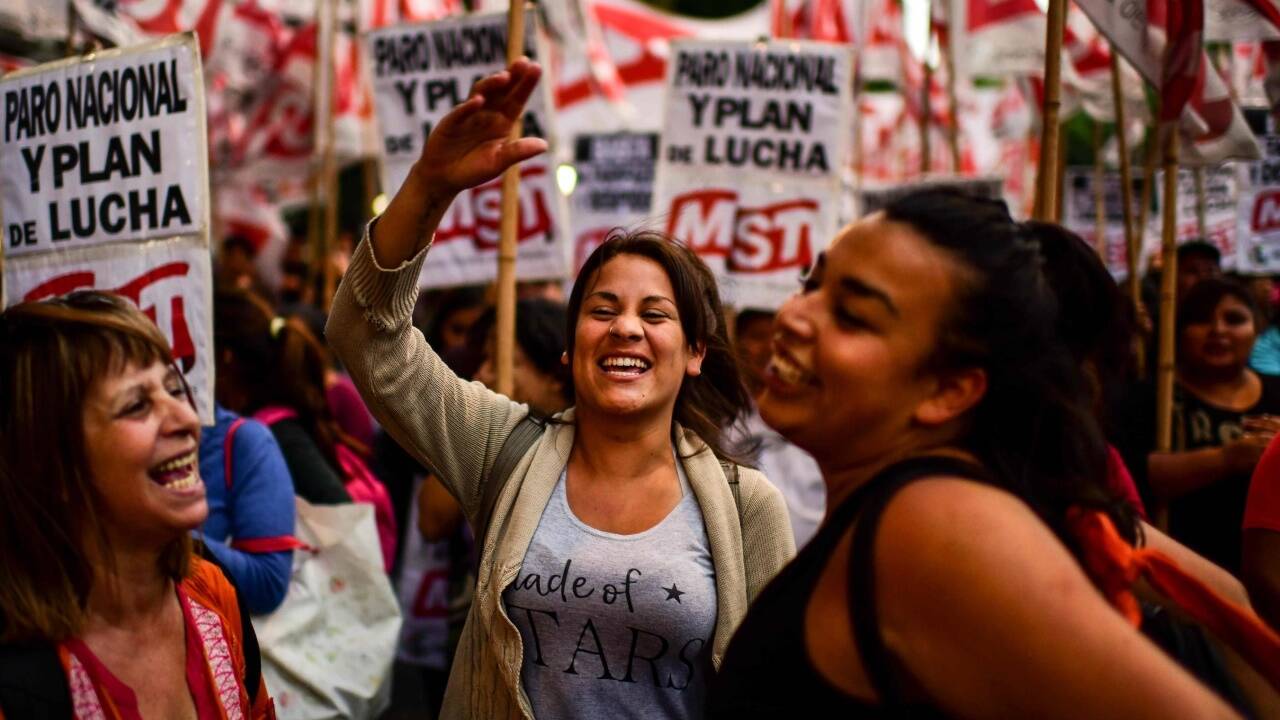 Proteste in Buenos Aires.  Proteste in Buenos Aires.