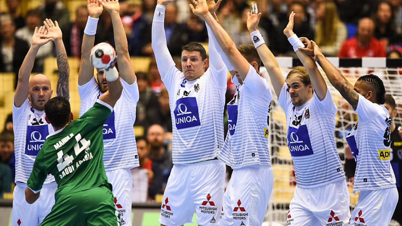 Österreichs Handball-Männer hatte bei der WM einen erfolgreichen Start 