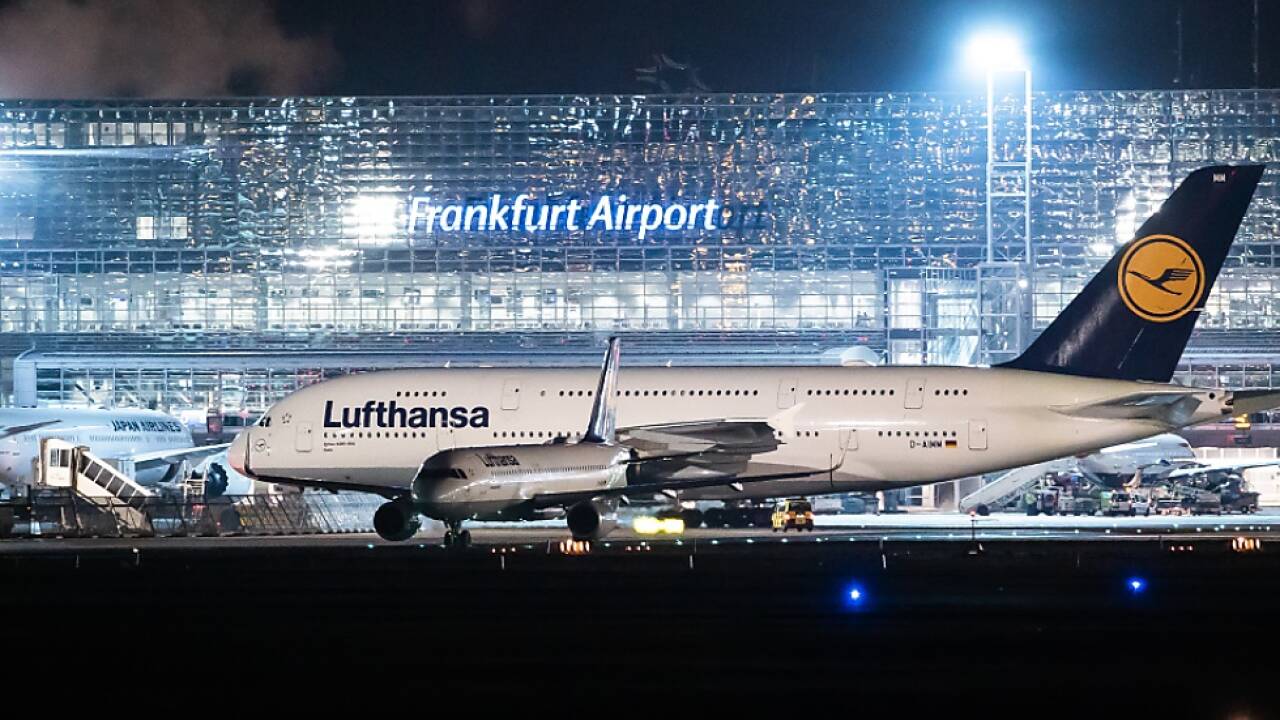 Flughafen Frankfurt am Main betroffen  Flughafen Frankfurt am Main betroffen