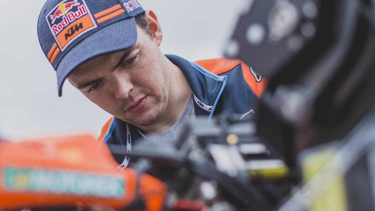 Matthias Walkner kam unschuldig zum Handkuss. Matthias Walkner kam unschuldig zum Handkuss.