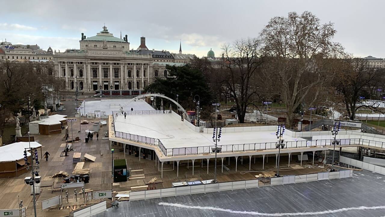 Eislaufen auf zwei Ebenen  Eislaufen auf zwei Ebenen