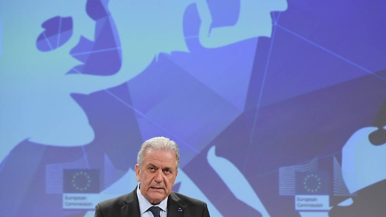 Der EU-Innenkommissar sprach von einem "konstruktivem" Treffen  Der EU-Innenkommissar sprach von einem 'konstruktivem' Treffen