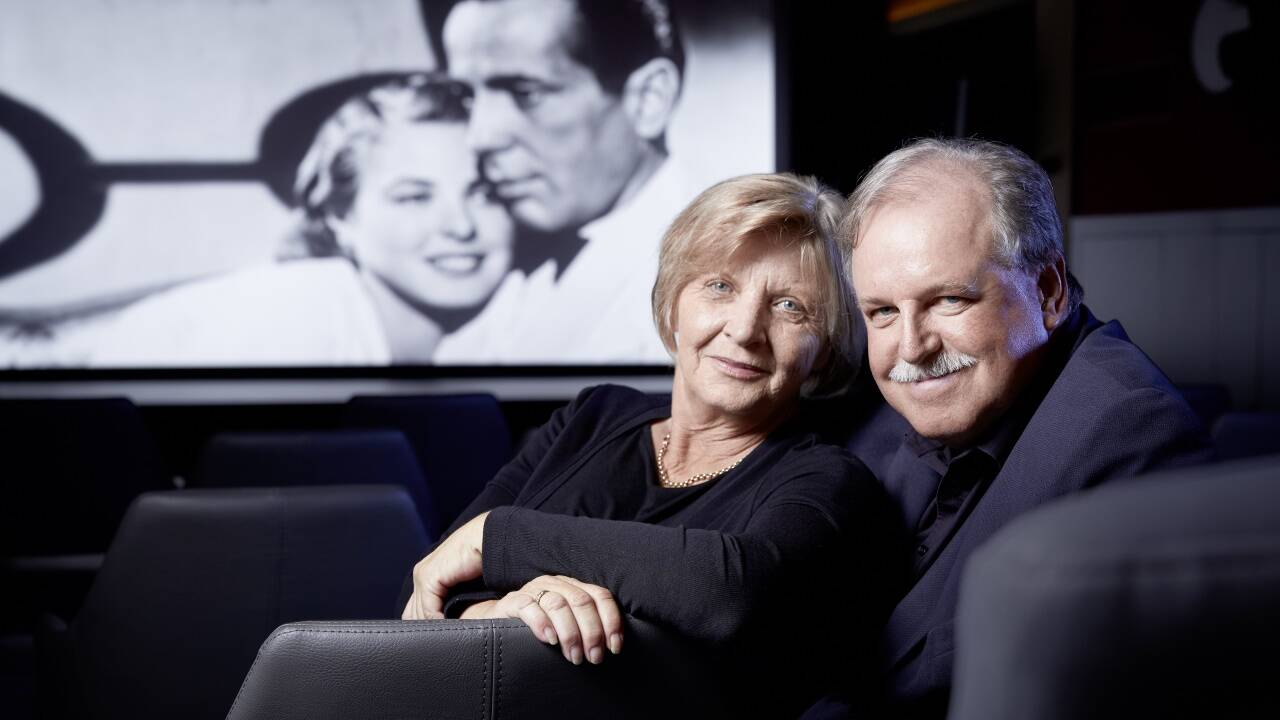 Gabriele und Josef Schnöll von den Lichtspielen Mittersill. 
