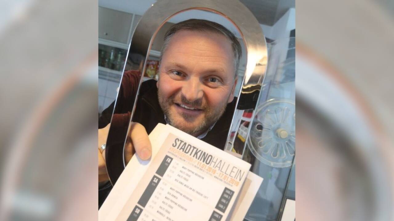 Halleins Stadtkino-Chef Andreas Klimitsch. 