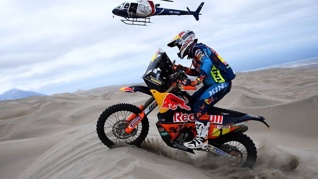 Matthias Walkner kämpft mit Tücken der peruanischen Wüste 