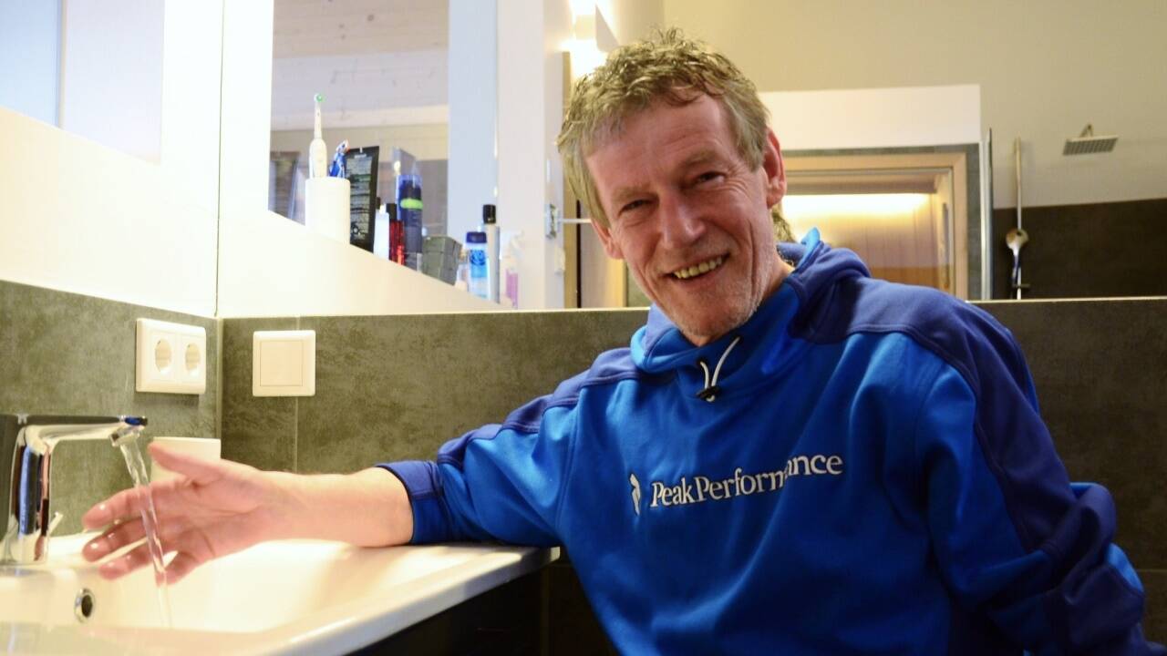 Markus Gutjahr spart Wasser – und verbesserte die Hygiene in seinem Hotel.  