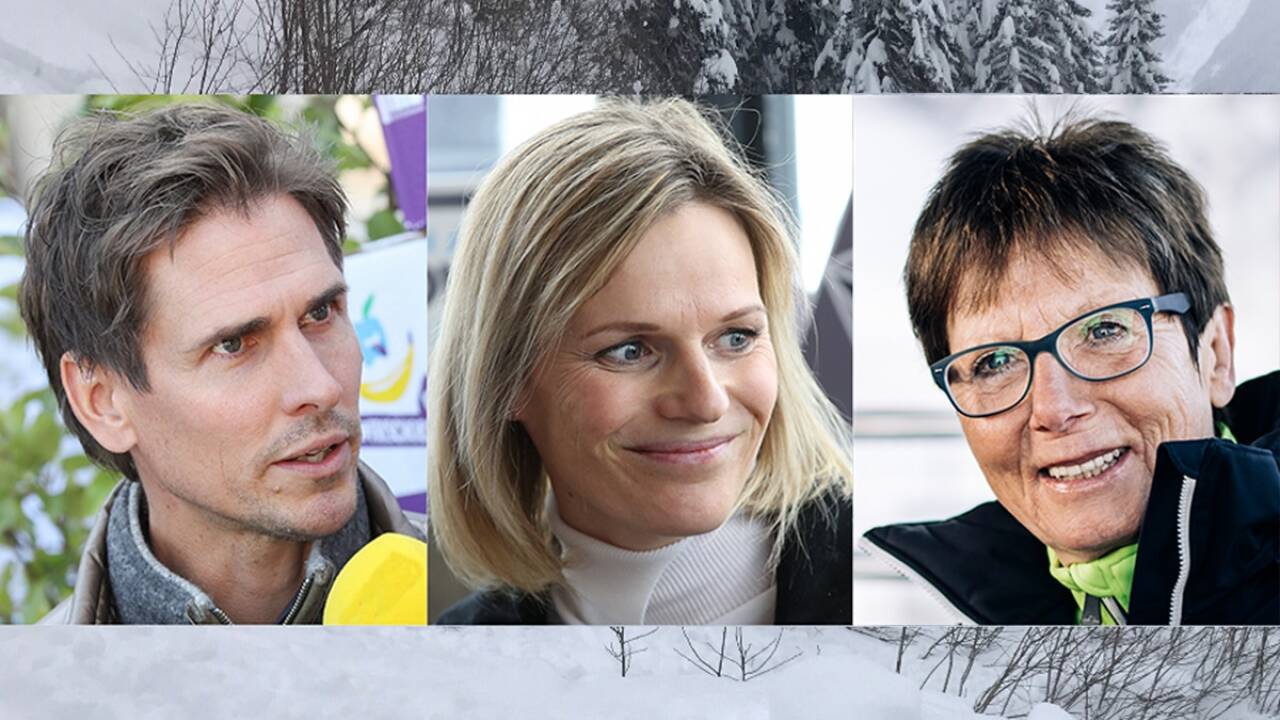Österreichs Skilegenden Felix Gottwald, Marlies Raich und Annemarie Moser raten zur Vorsicht. Österreichs Skilegenden Felix Gottwald, Marlies Raich und Annemarie Moser raten zur Vorsicht.