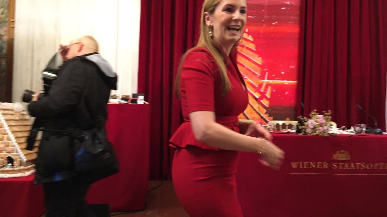 Maria Großbauer bei der Pressekonferenz am Mittwoch in Wien.  