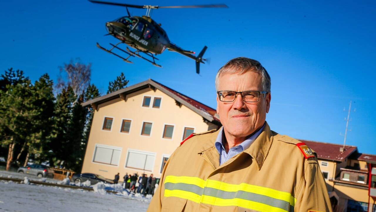 Landesfeuerwehrkommandant Leopold Winter „platzt schön langsam der Kragen“. Landesfeuerwehrkommandant Leopold Winter „platzt schön langsam der Kragen“.
