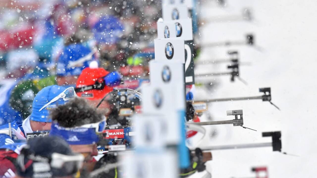 Gedämpfte Begeisterung für Biathlon in Ruhpolding.  