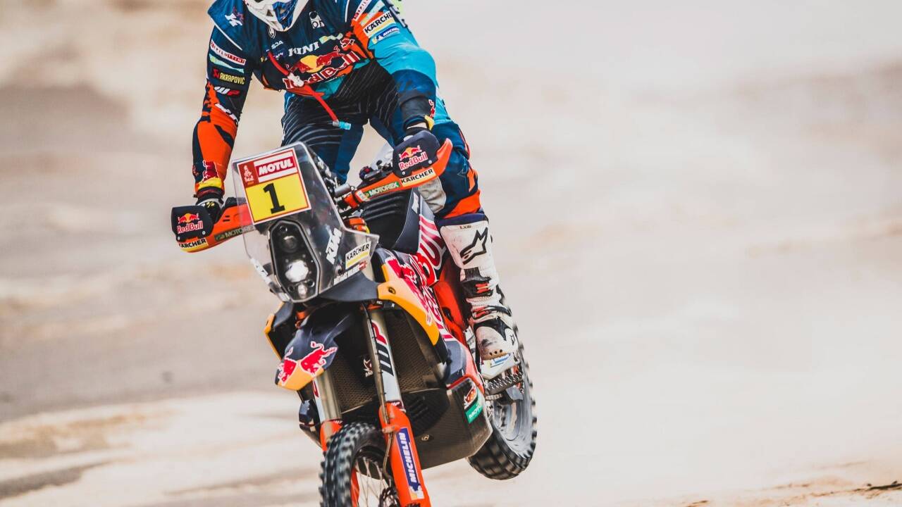 Nach seinem Sieg im Vorjahr wurde der Kuchler Matthias Walkner diesmal großartiger Zweiter bei der Rallye Dakar. 