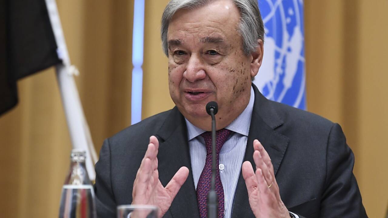 UN-Generalsekretär Antonio Guterres UN-Generalsekretär Antonio Guterres