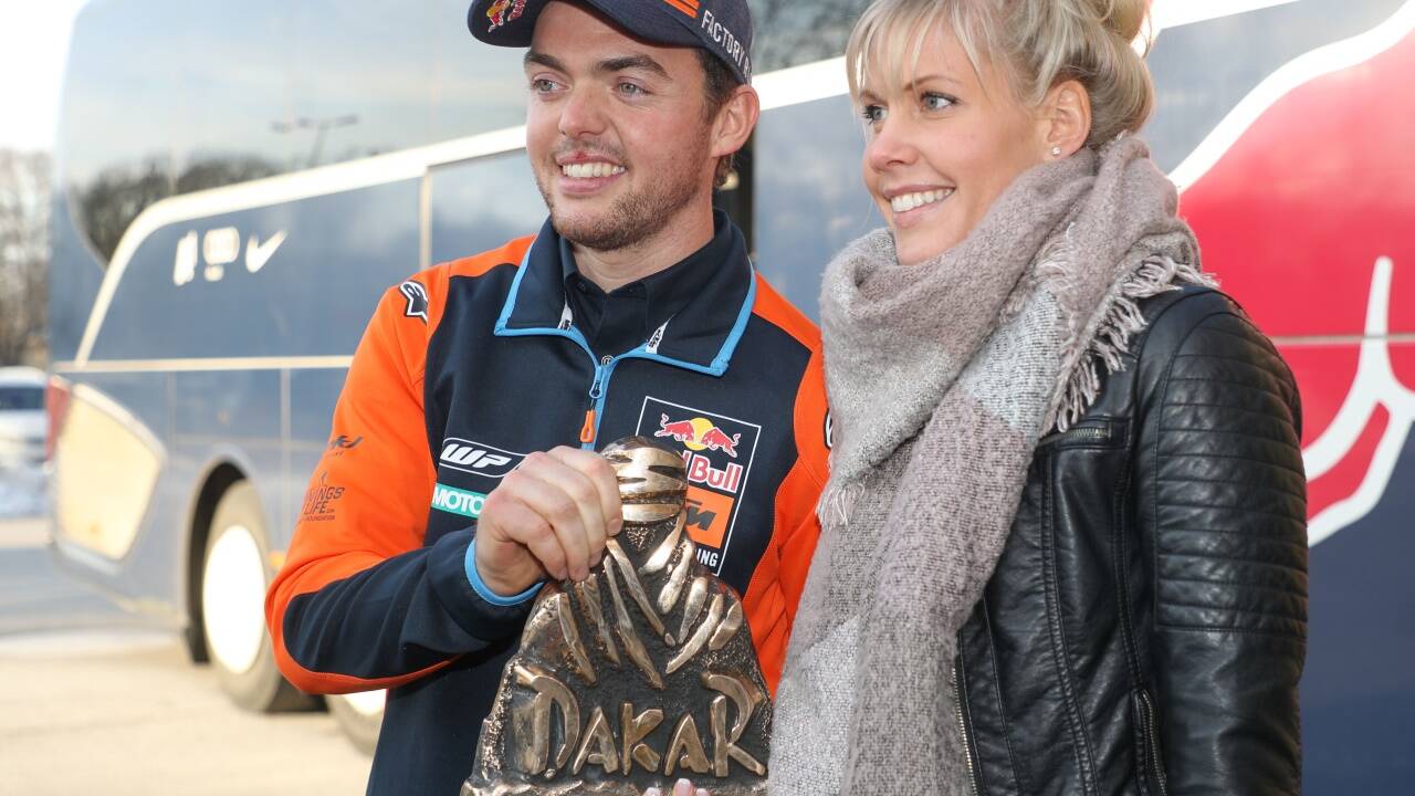 Matthias Walkner ist wieder in Salzburg.  