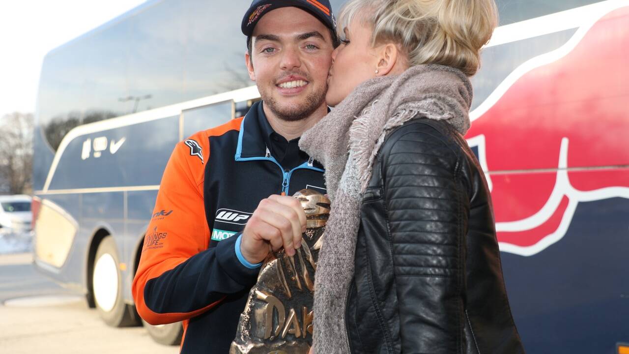 Matthias Walkner ist wieder in Salzburg.  