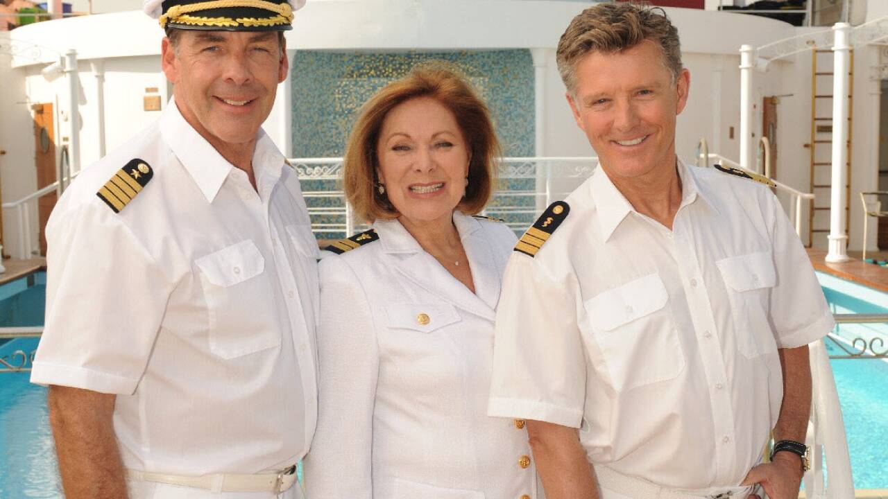 Jahrelang arbeitete Heide Keller mit Sascha Hehn (l.) und Nick Wilder auf dem „Traumschiff“. 
