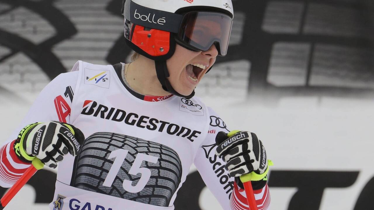 Erster Sieg im Super G für Nicole Schmidhofer.  