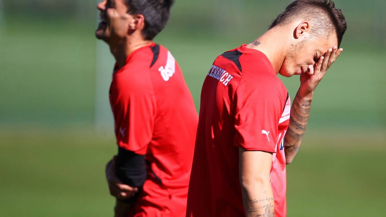 Ein Paul Scharner, Marko Arnautovic. 