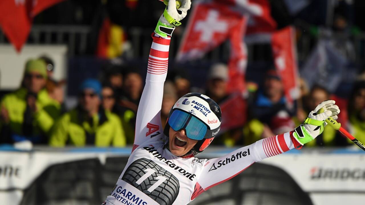 Premierensieg für Stephanie Venier 