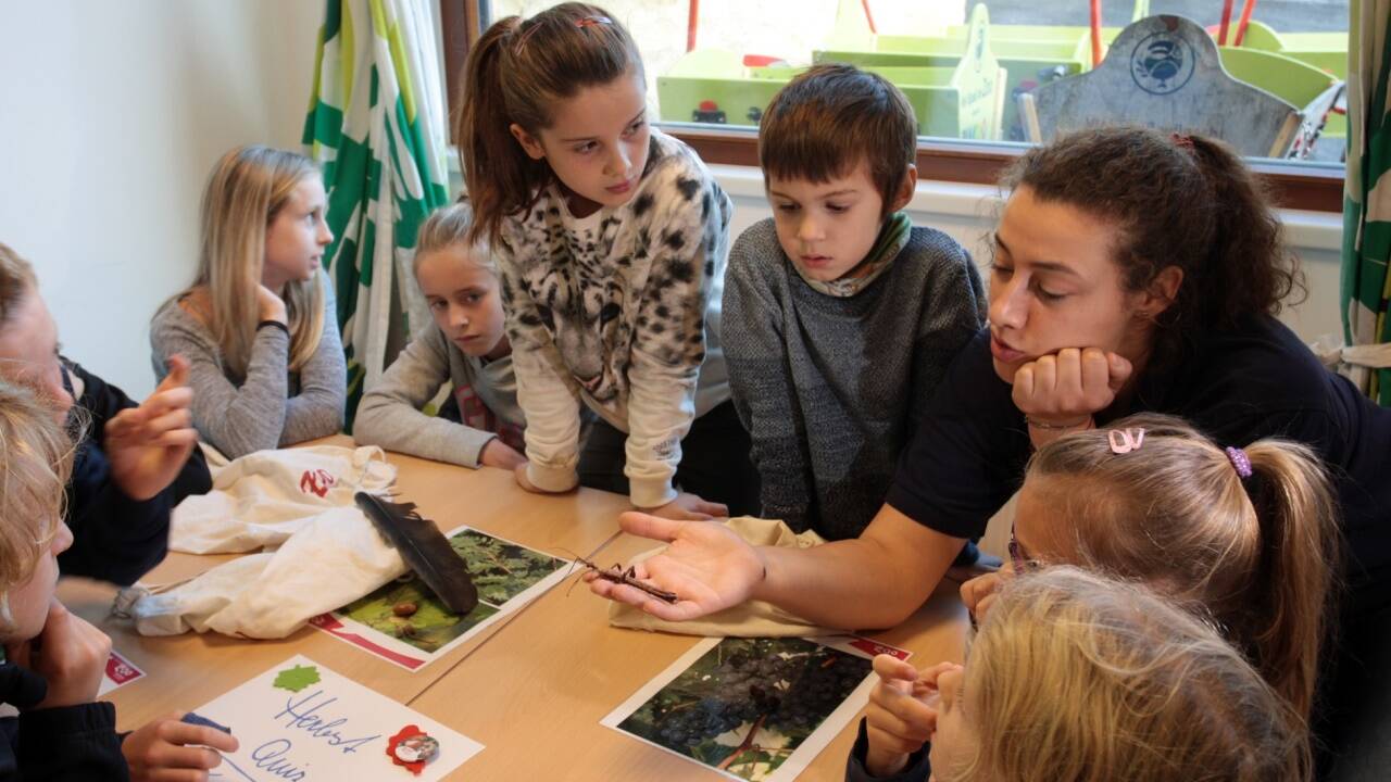 Die Salzburger Zooschule für Kinder. 