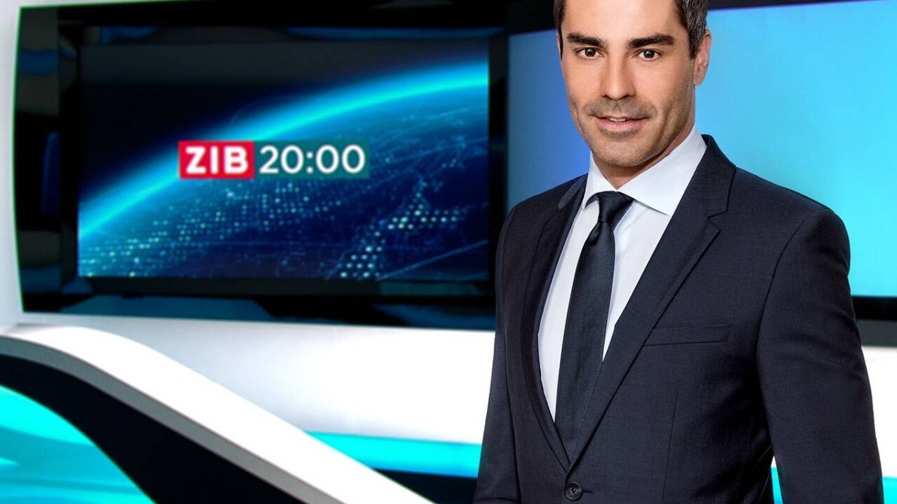 Roman Rafreider im „ZiB 24“-Studio. 