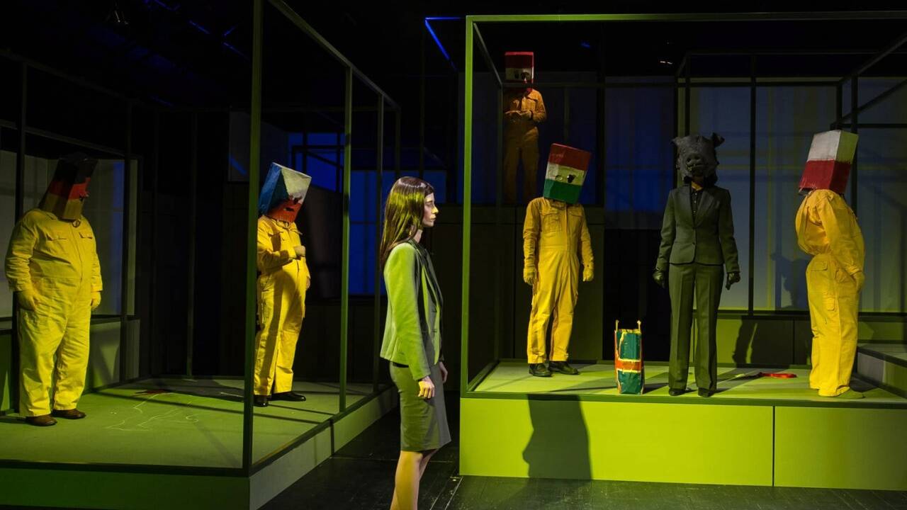 „Die Hauptstadt“ von Robert Menasse im Schauspielhaus Salzburg. 