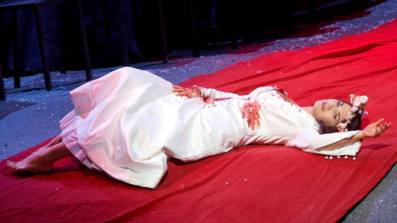 Olga Peretyatko als Lucia di Lammermoor. 