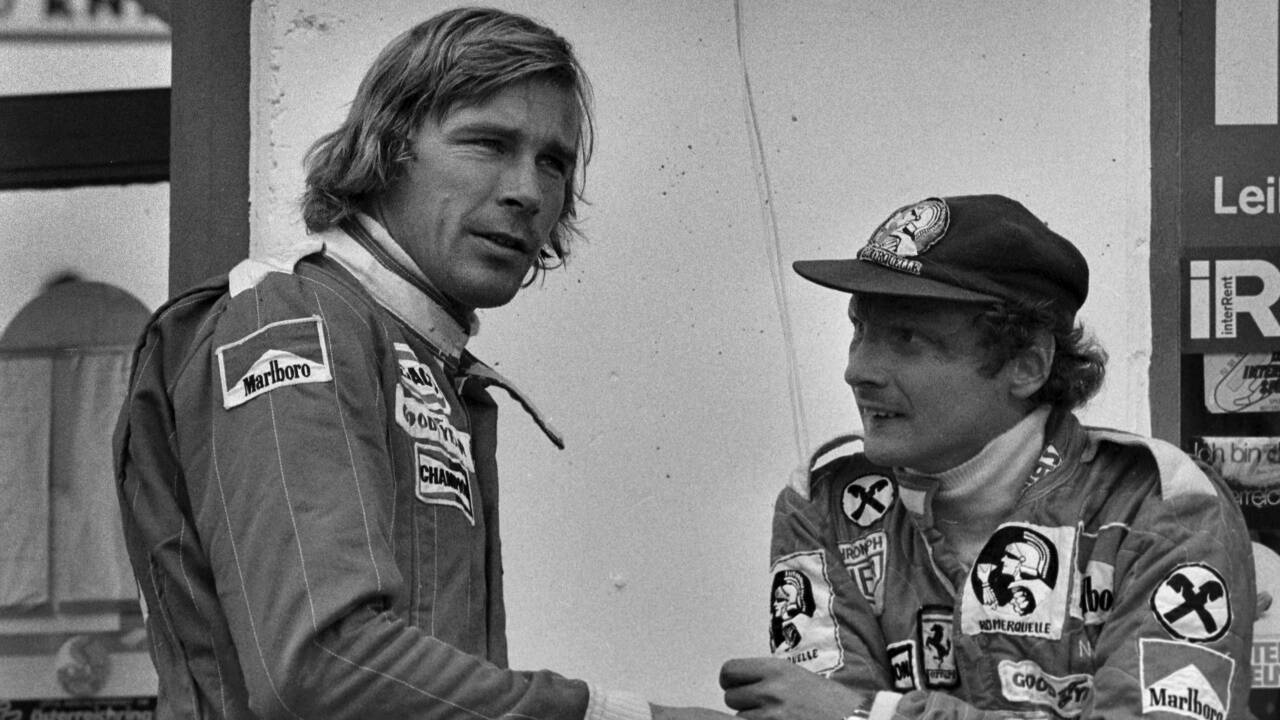 Lauda gegen James Hunt: Legendär – und schon verfilmt.  