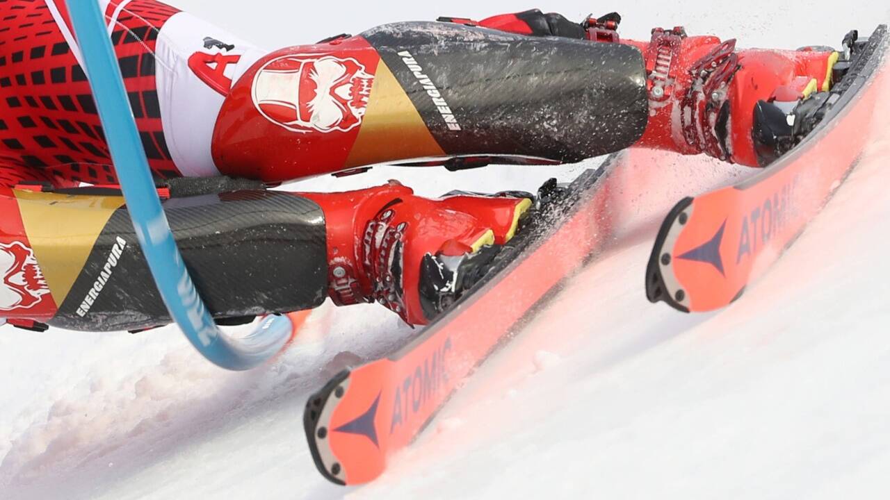 Gold für Marcel Hirscher im WM-Slalom von Aare. 